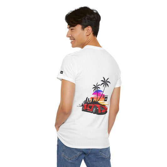 Sporty car Unisex Heavy Cotton Tee